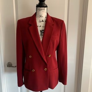 VINTAGE GUCCI Red Blazer